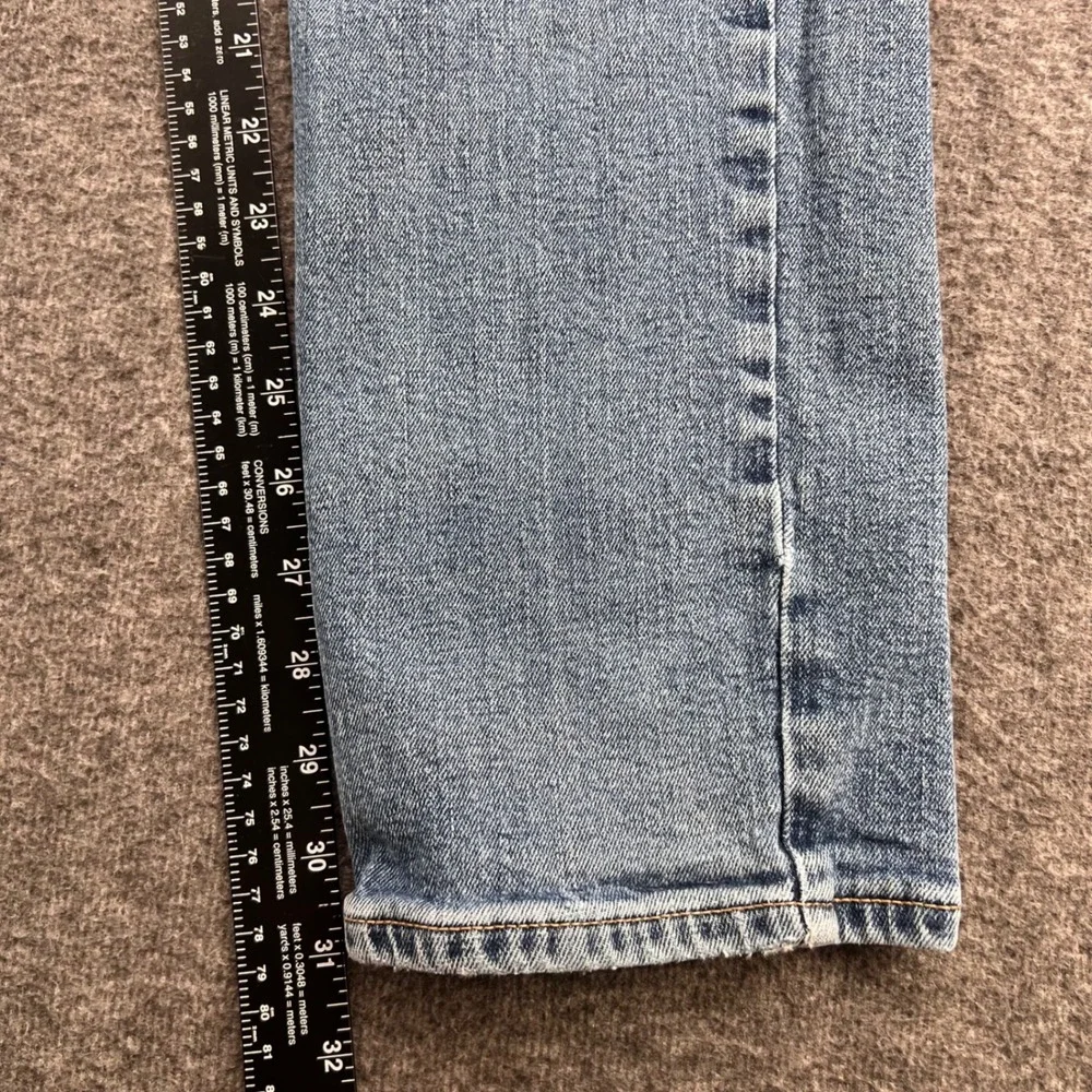 Old Navy Slim Fit Medium Wash 33 Blue Denim Jeans Mens Work  Unisex Casual Pants